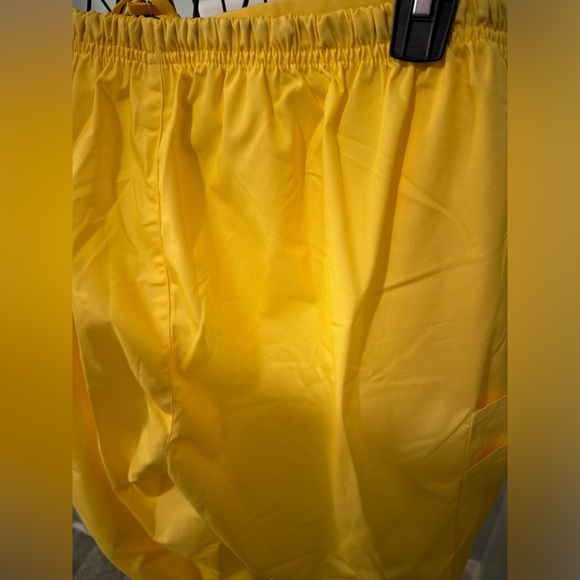 WonderWink Origins Women's Drawstring Flare Scrub Pants 5026 4X 4XL Yellow FLAW - Picture 9 of 16